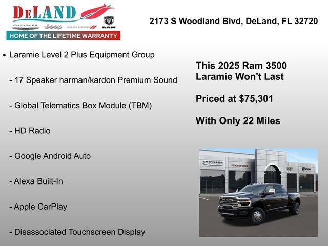 New 2025 RAM 3500 Laramie image 30