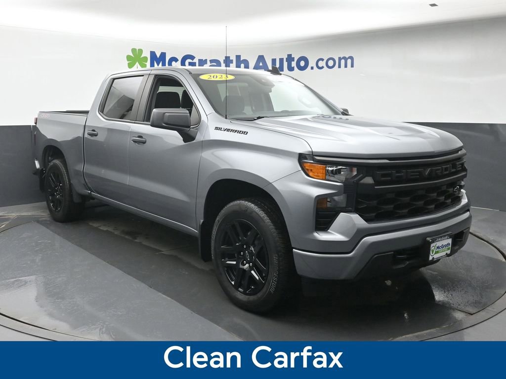 Used 2023 Chevrolet Silverado 1500 Custom w/ LPO, Dark Essentials Package image 2