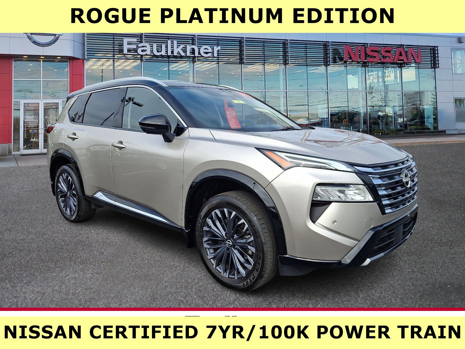 Certified 2025 Nissan Rogue Platinum w/ Tech Package