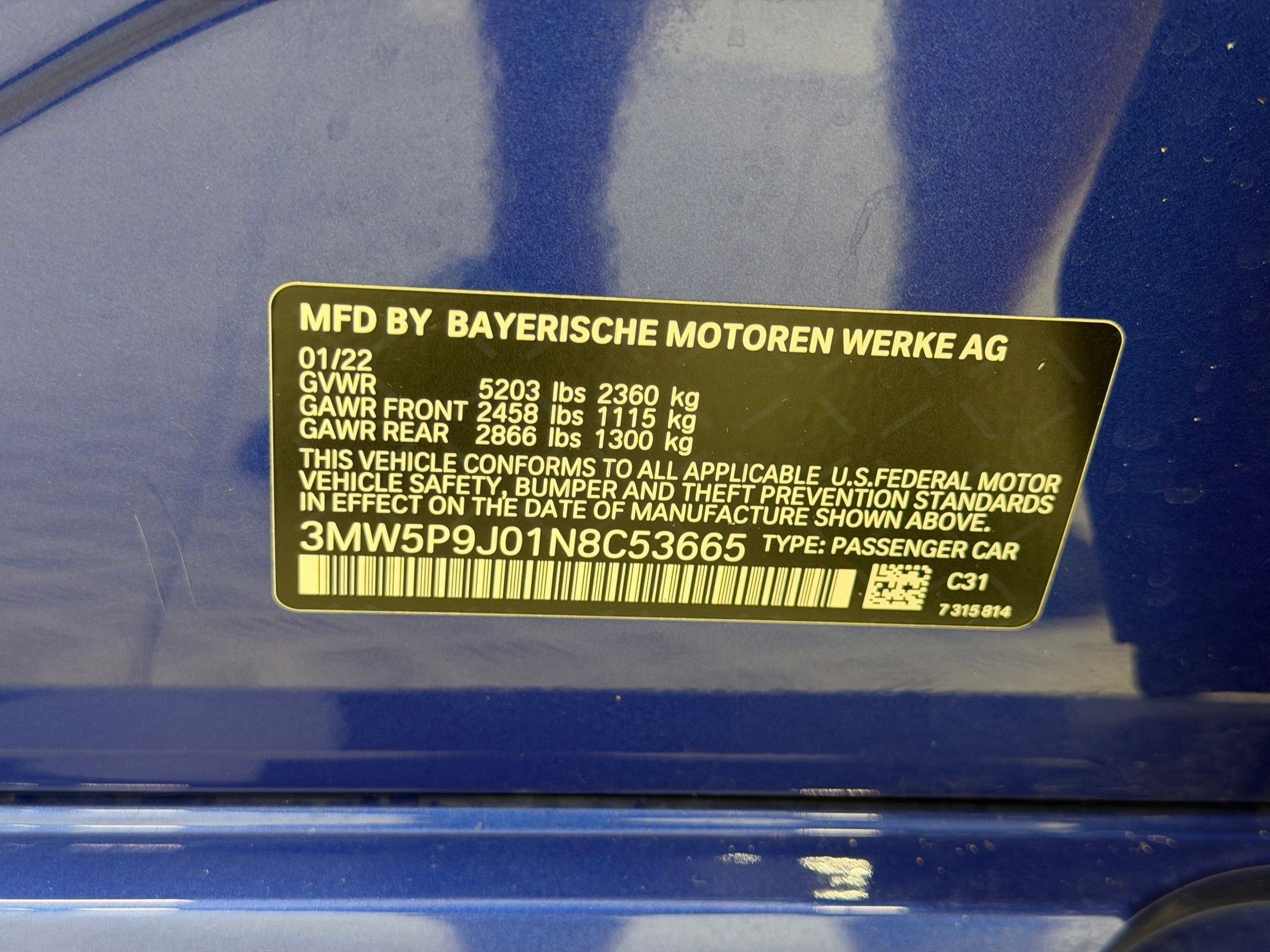 Used 2022 BMW 330e xDrive w/ M Sport Package AWD/4WD image 26