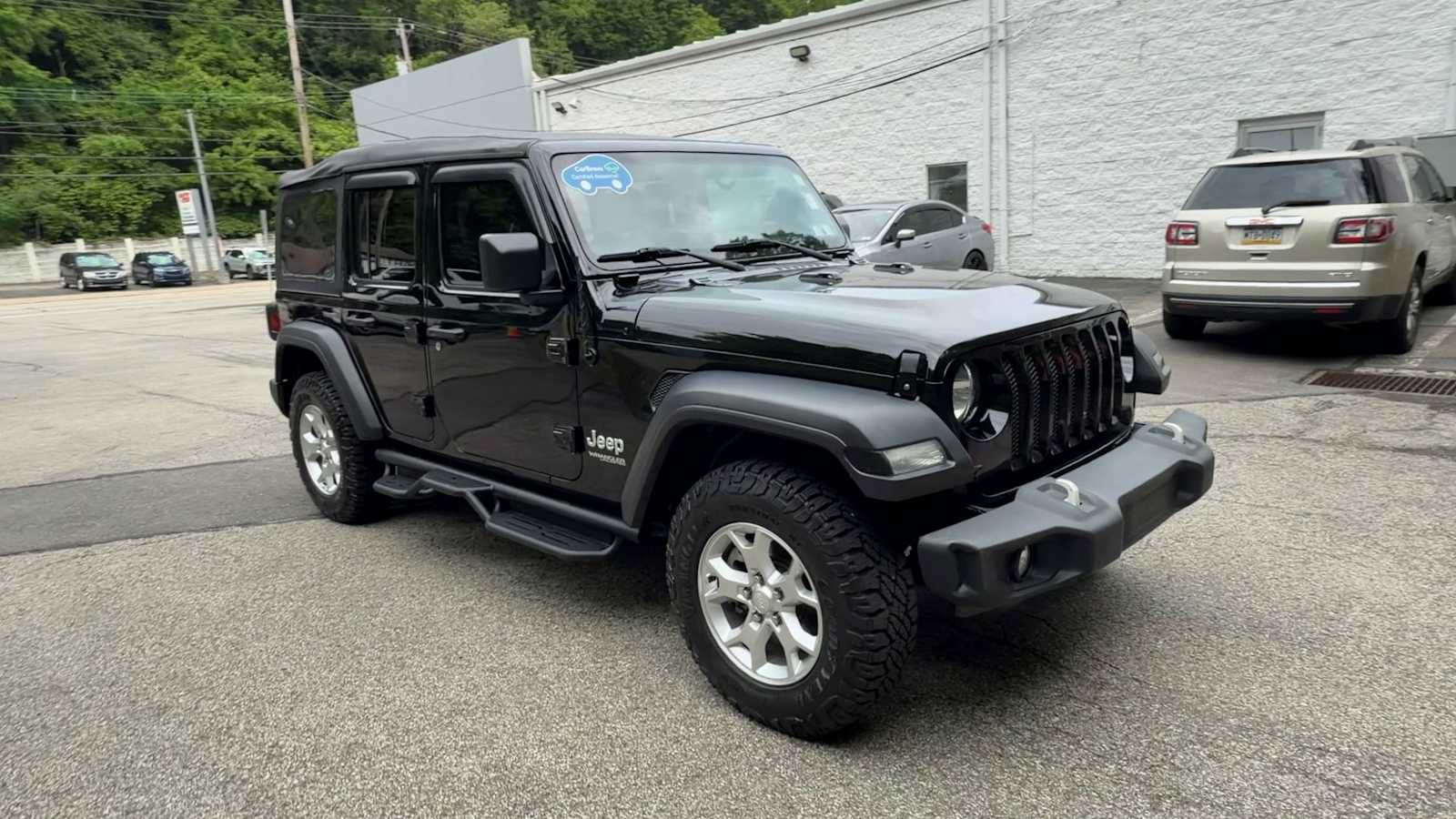 Used 2021 Jeep Wrangler Unlimited Sport AWD/4WD image 2