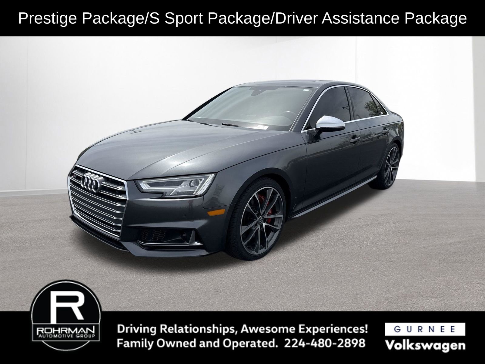 Used 2018 Audi S4 Prestige w/ Prestige Package