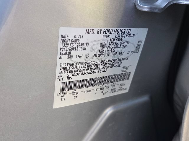 Used 2013 Ford Edge SEL AWD/4WD image 6