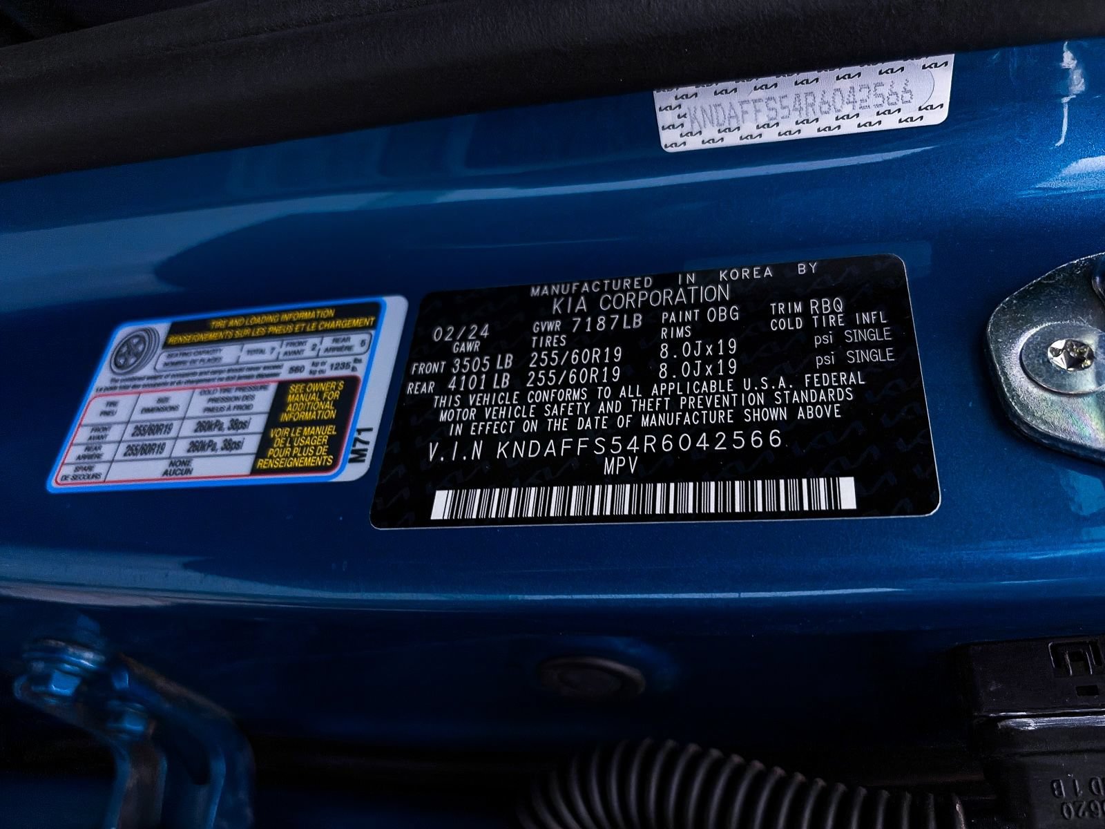Certified 2024 Kia EV9 Wind AWD/4WD image 44