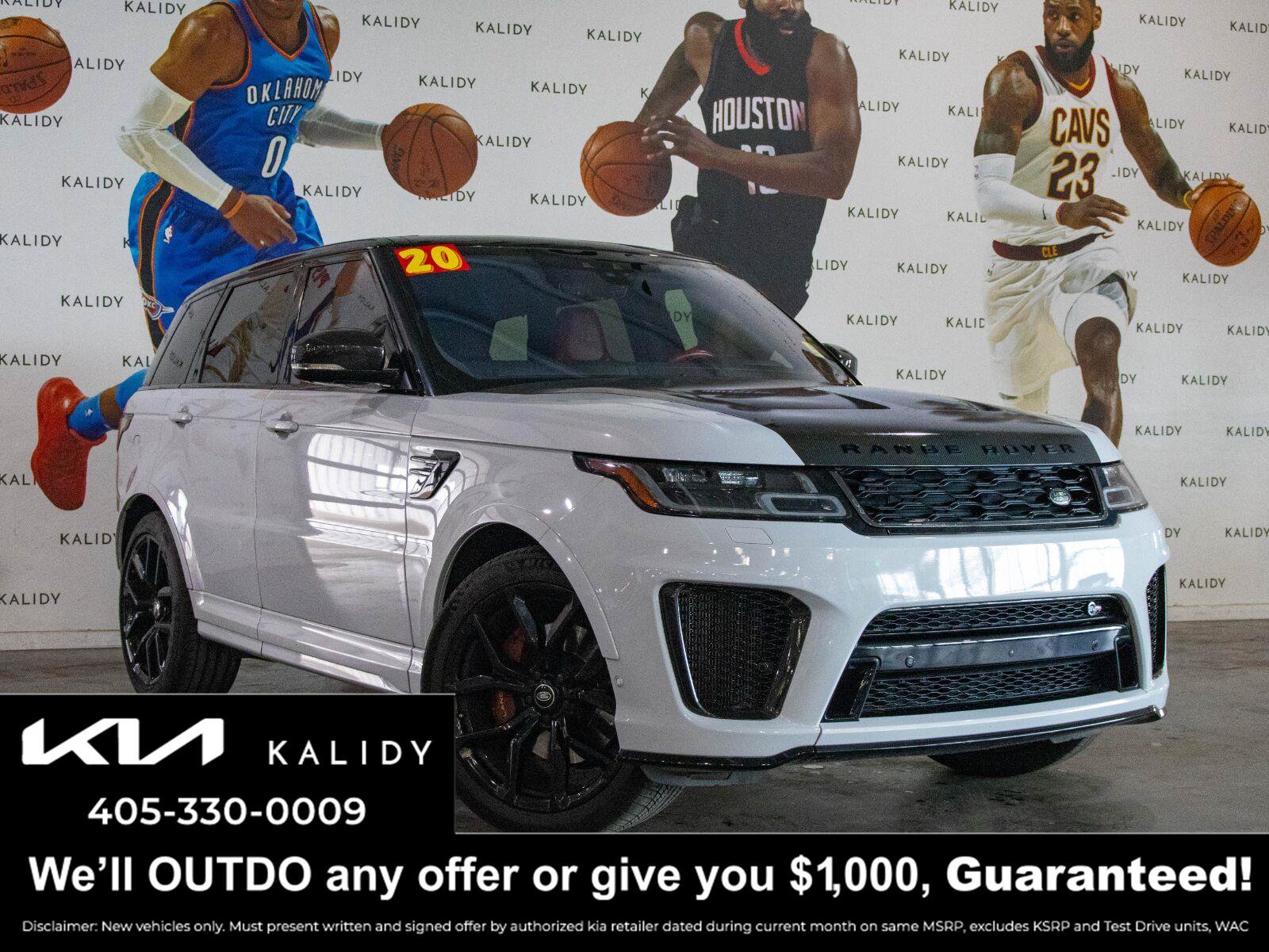 Used 2020 Land Rover Range Rover Sport SVR AWD/4WD image 1