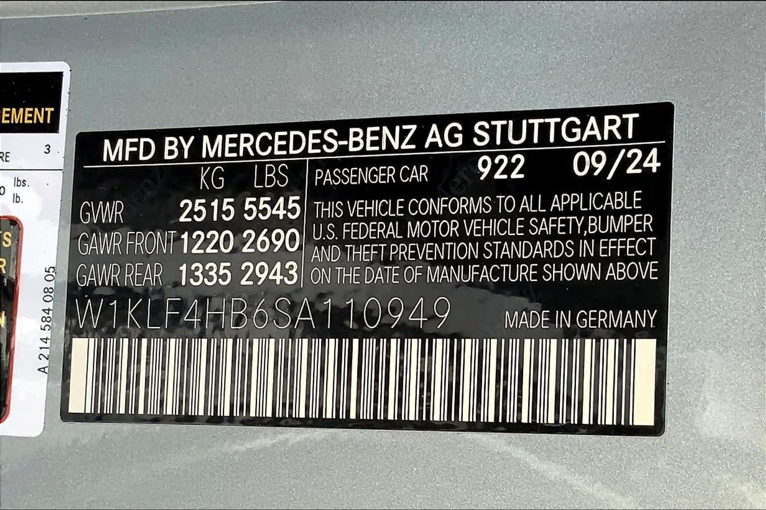 Used 2025 Mercedes-Benz E 350 4MATIC Sedan image 15