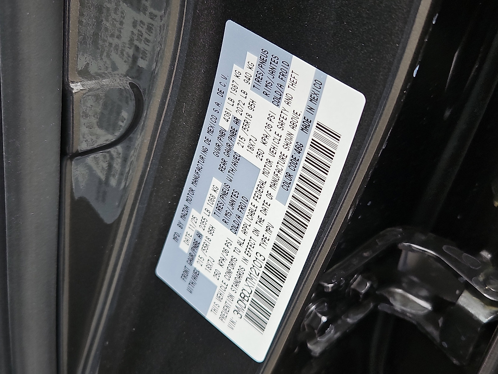 New 2026 MAZDA CX-30 AWD 2.5 S image 20