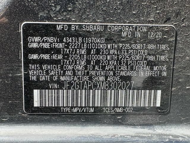 Used 2021 Subaru Crosstrek 2.0i Premium AWD/4WD image 17