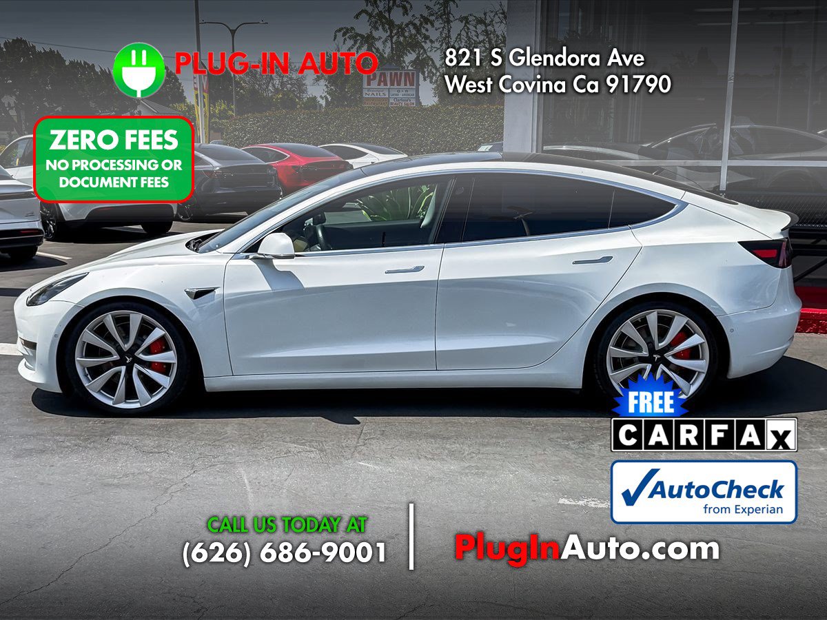 Used 2019 Tesla Model 3 Performance AWD/4WD image 2