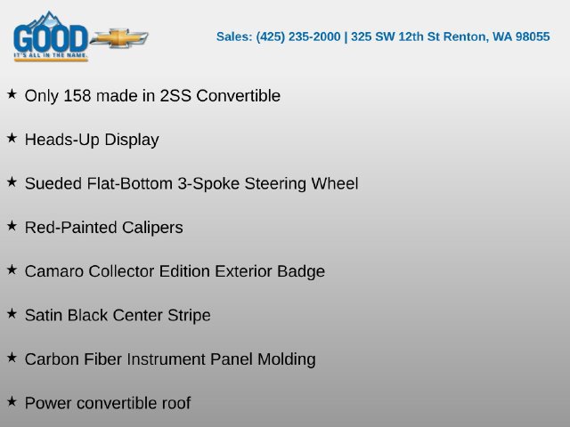 Used 2024 Chevrolet Camaro SS RWD image 6