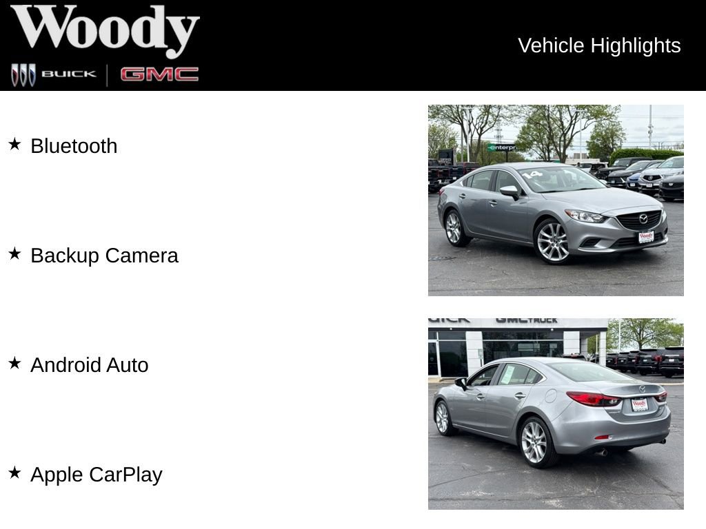 Used 2014 MAZDA MAZDA6 Touring FWD image 3