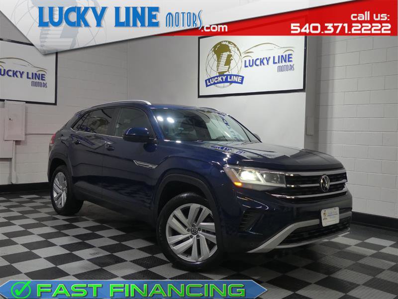 Used 2022 Volkswagen Atlas Cross Sport SE w/ Panoramic Sunroof Package image 1