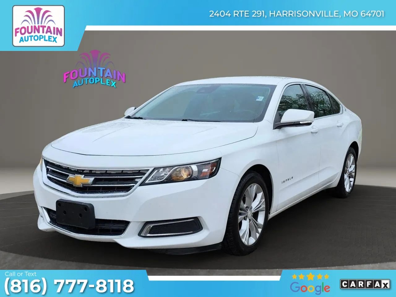 Used 2014 Chevrolet Impala LT w/ Premium Seating Package FWD image 1