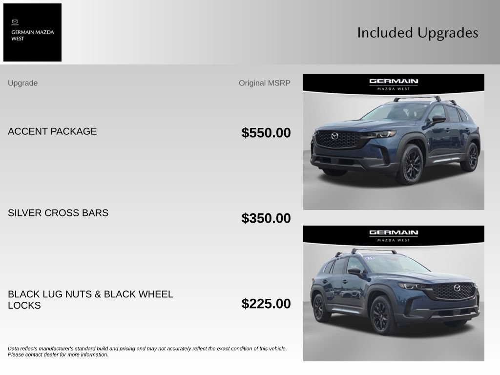 Certified 2025 MAZDA CX-50 AWD 2.5 S w/ Accent Package image 10