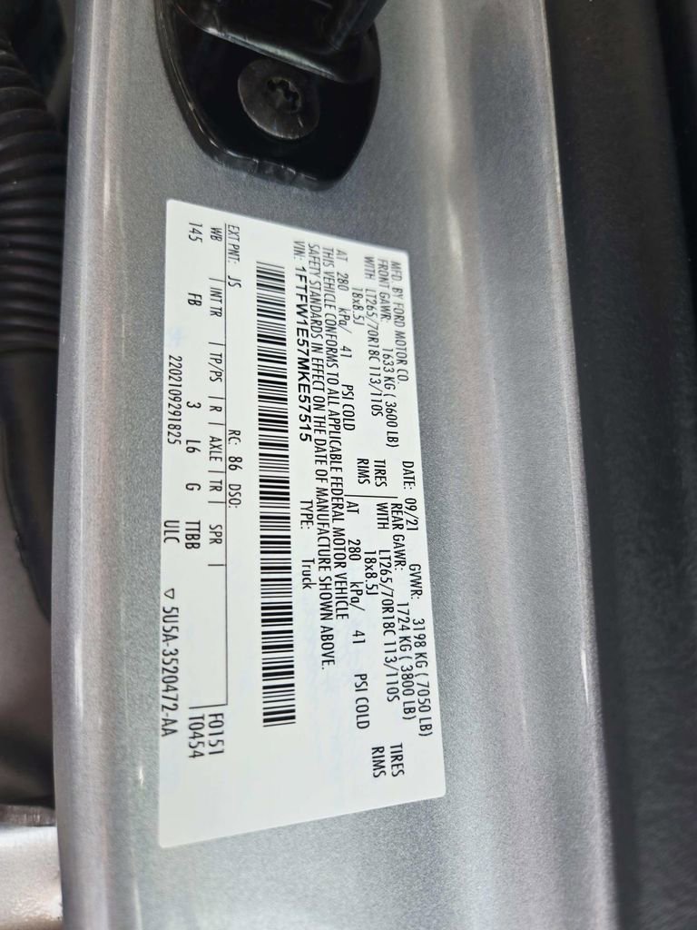 Used 2021 Ford F150 XLT w/ Equipment Group 302A High AWD/4WD image 43