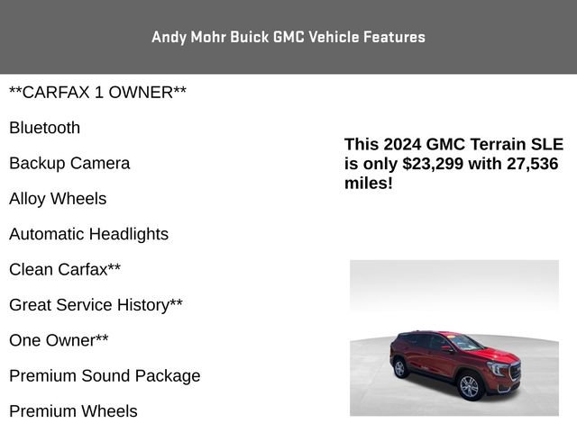 Used 2024 GMC Terrain SLE FWD image 4