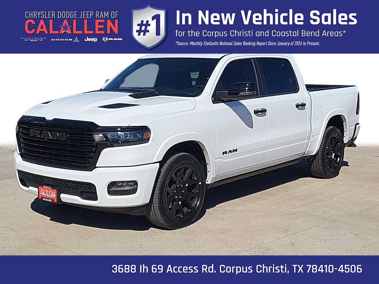 New 2026 RAM 1500 Laramie w/ Night Edition