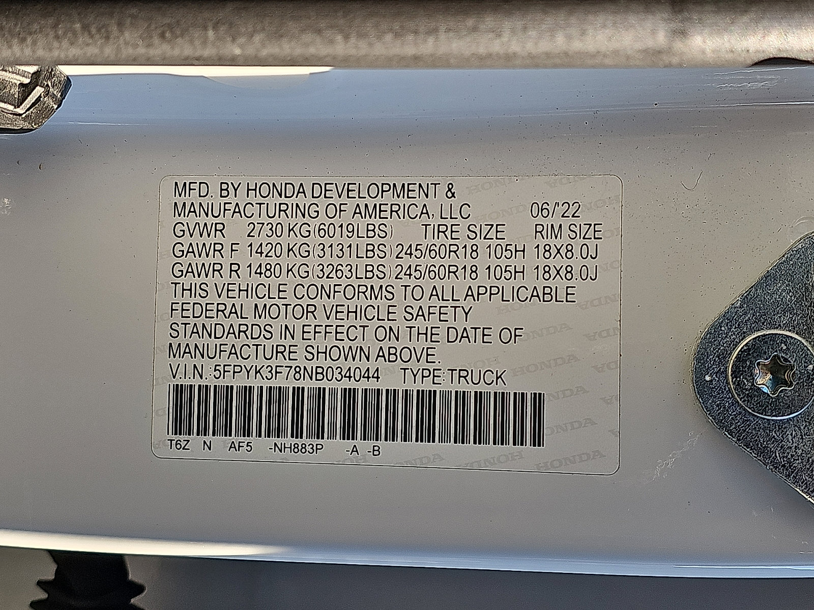 Used 2022 Honda Ridgeline RTL-E image 28