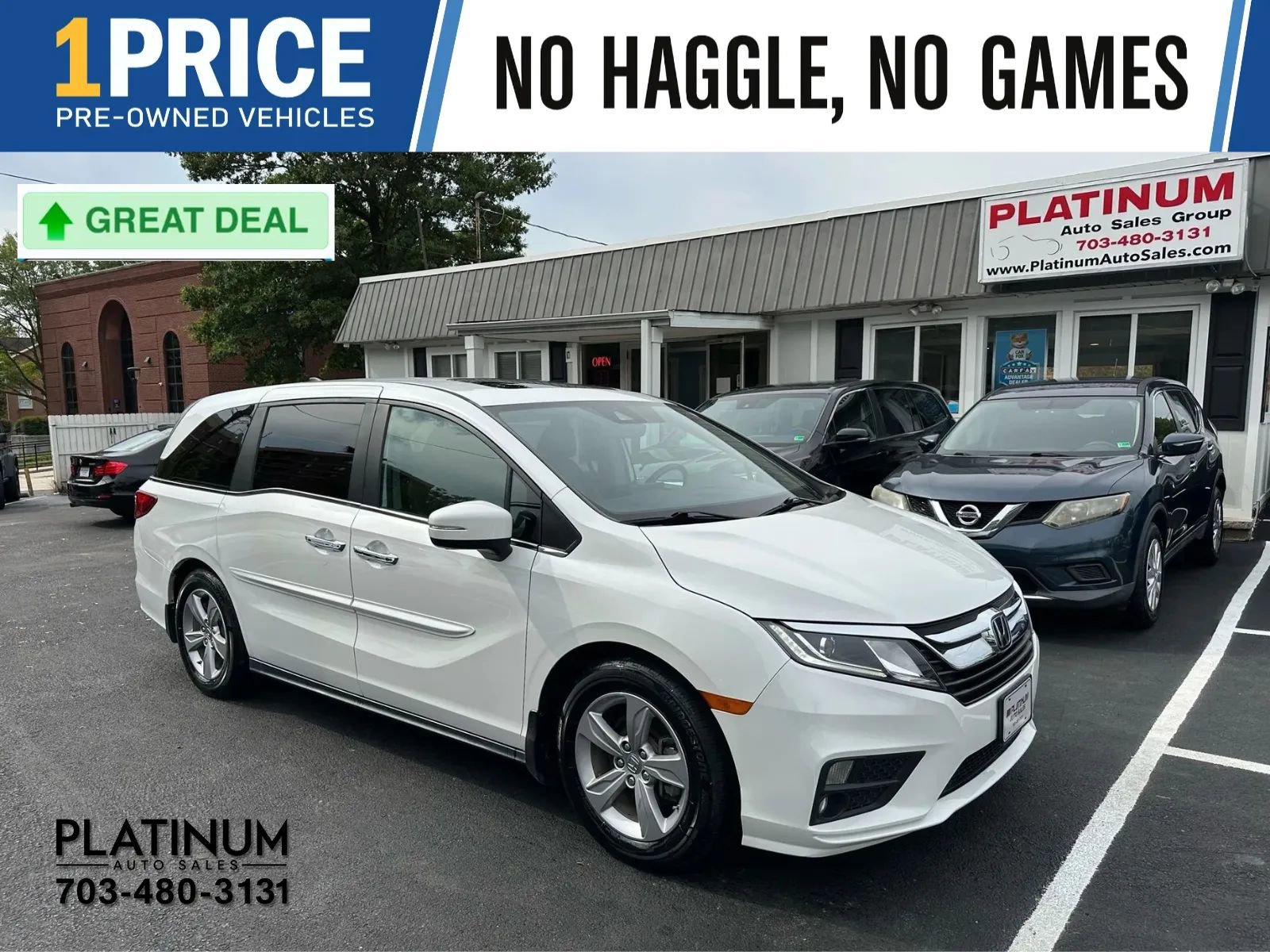 Used 2020 Honda Odyssey EX-L image 1