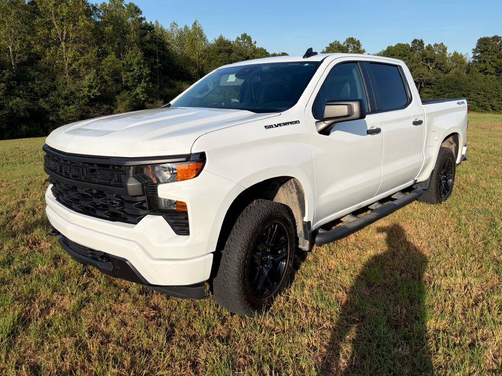 Used 2024 Chevrolet Silverado 1500 Custom w/ Turbomax Blackout Package