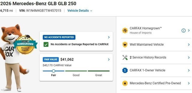 Used 2026 Mercedes-Benz GLB 250 image 3