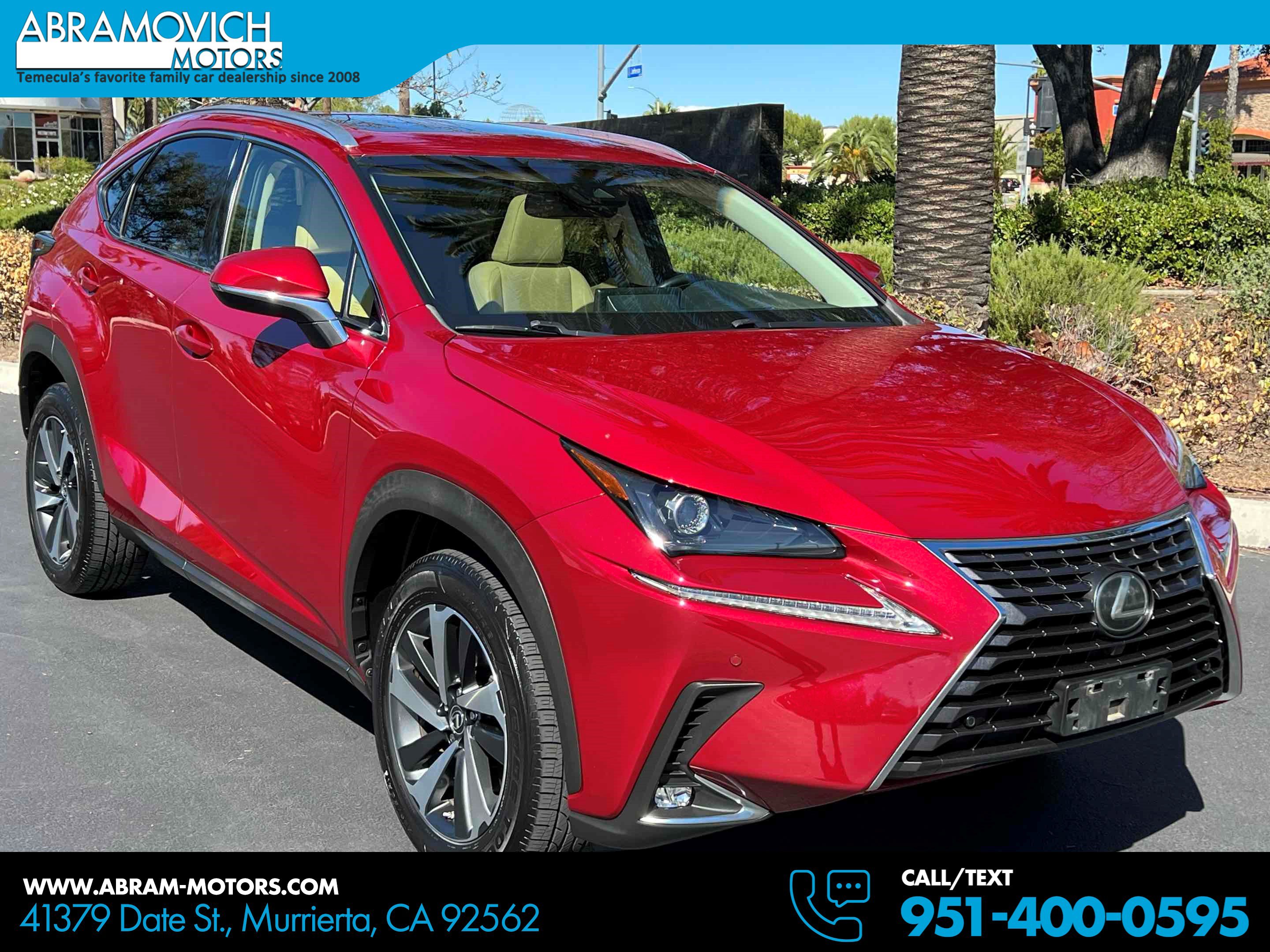 Used 2018 Lexus NX 300 FWD w/ Premium Package image 1