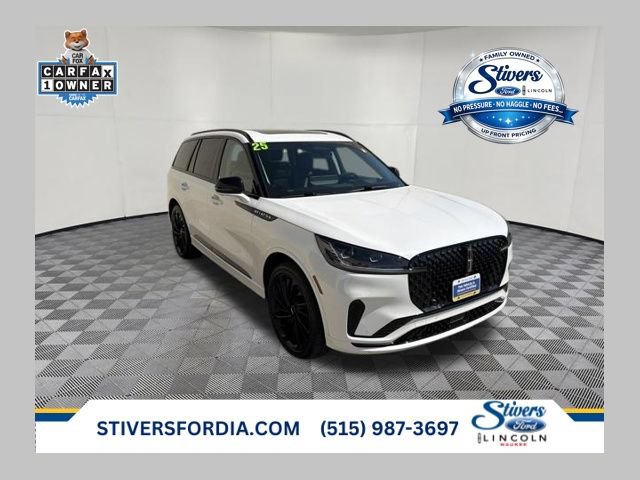 Certified 2025 Lincoln Aviator Reserve w/ Equipment Group 201A