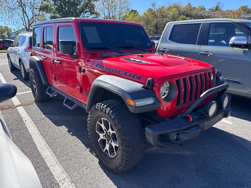 Used 2021 Jeep Wrangler Unlimited Rubicon w/ Steel Bumper Group AWD/4WD image 1