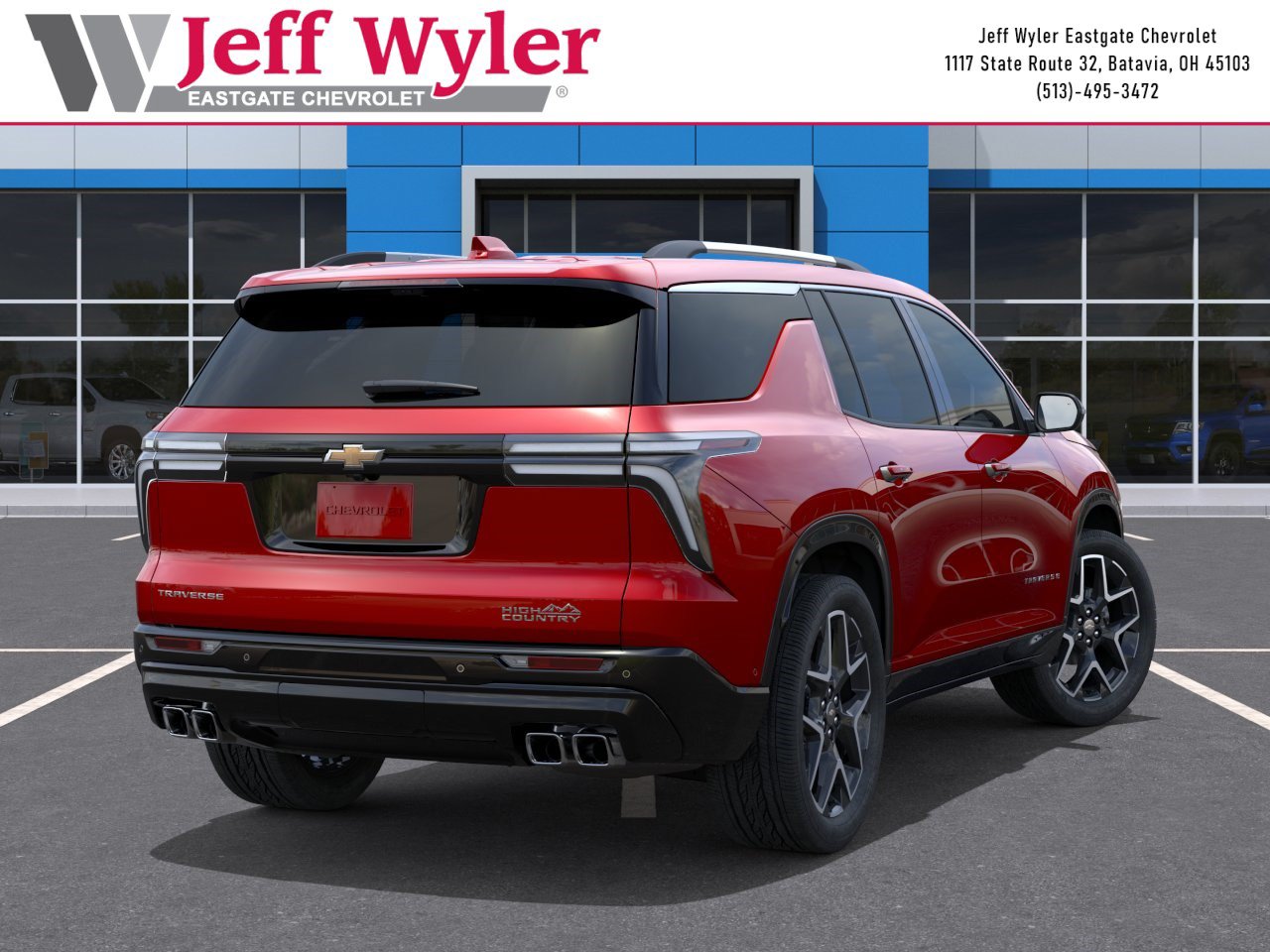 New 2026 Chevrolet Traverse High Country w/ LPO, Floor Liner Package FWD image 4