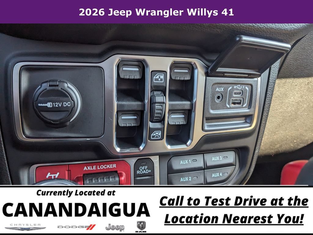 New 2026 Jeep Wrangler Unlimited Sport AWD/4WD image 27