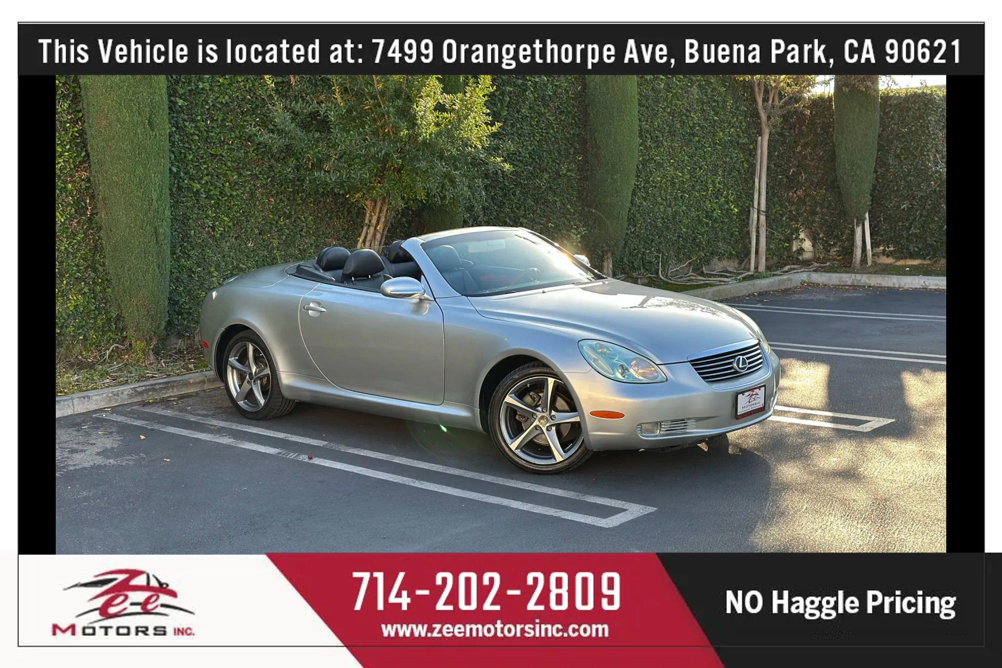 Used 2003 Lexus SC 430 Convertible