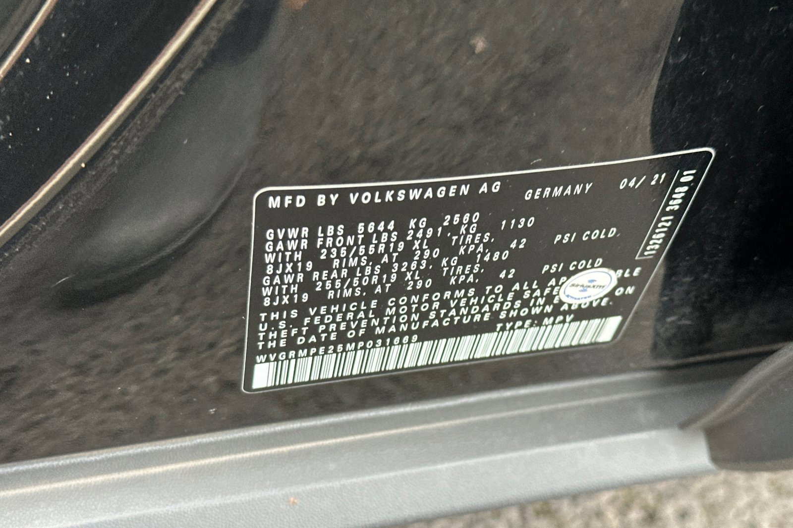 Used 2021 Volkswagen ID.4 Pro w/ ID.4 Protection Package image 33