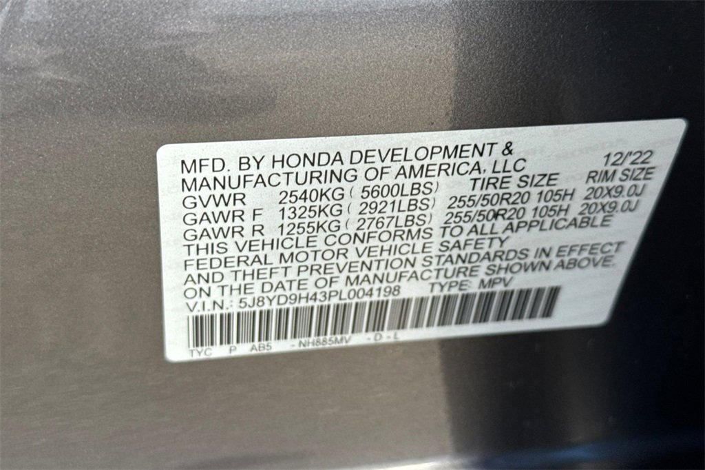 Certified 2023 Acura MDX FWD w/ Technology Package image 39