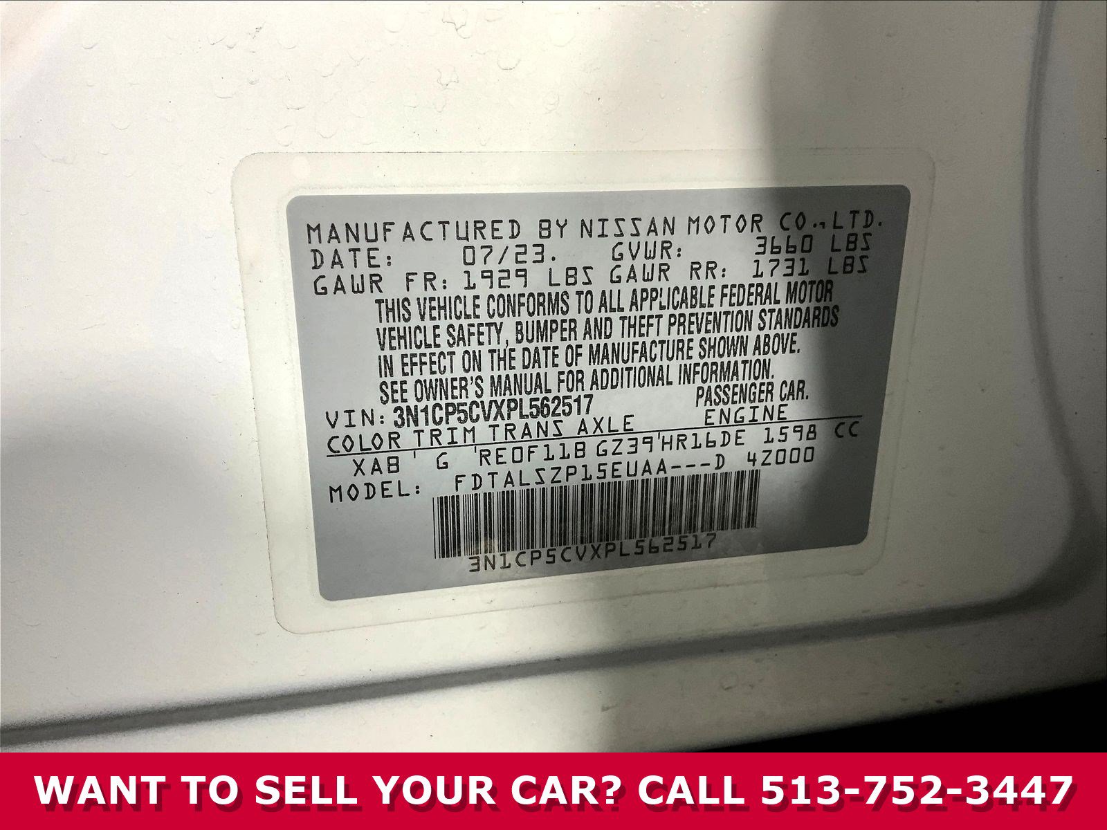 Used 2023 Nissan Kicks SV FWD image 16