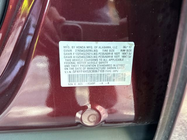 Used 2012 Honda Pilot EX-L image 19
