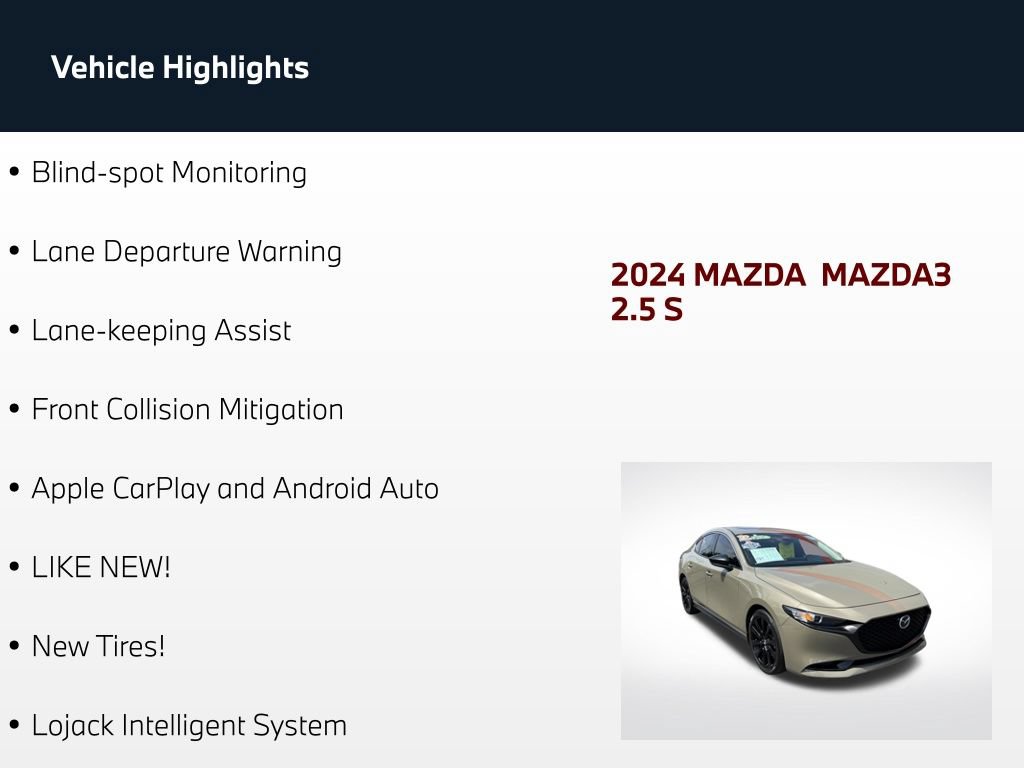 Used 2024 MAZDA MAZDA3 s AWD/4WD image 59