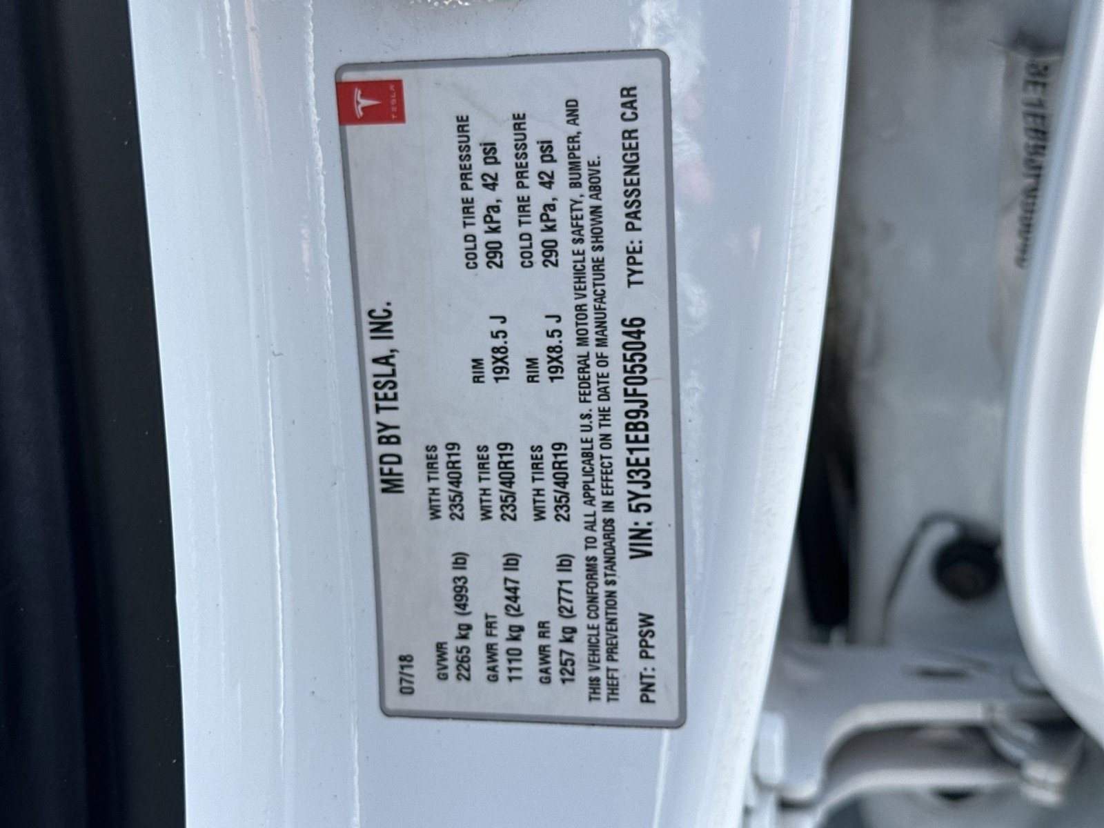 Used 2018 Tesla Model 3 Long Range AWD/4WD image 29