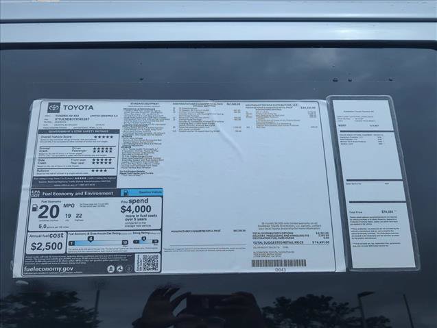 New 2026 Toyota Tundra Limited AWD/4WD image 20