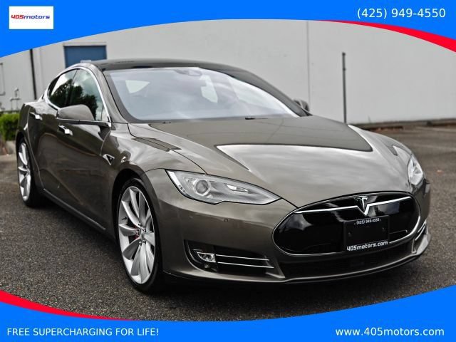 Used 2015 Tesla Model S P90D AWD/4WD image 1