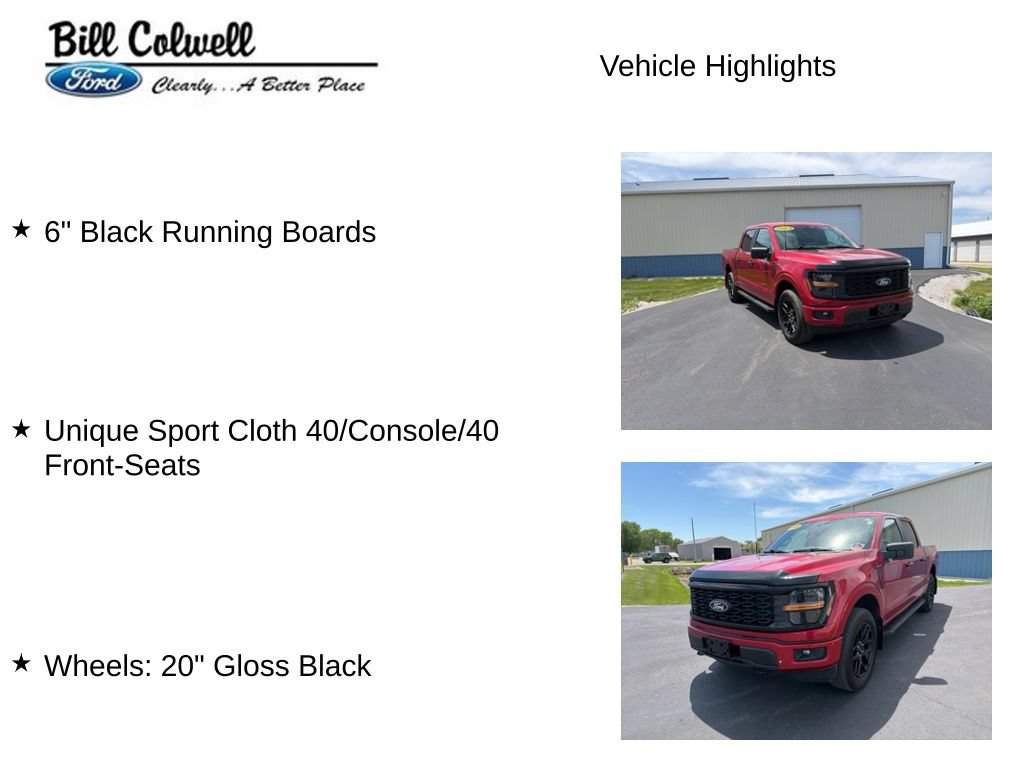 Used 2024 Ford F150 STX w/ STX Black Appearance Package AWD/4WD image 20