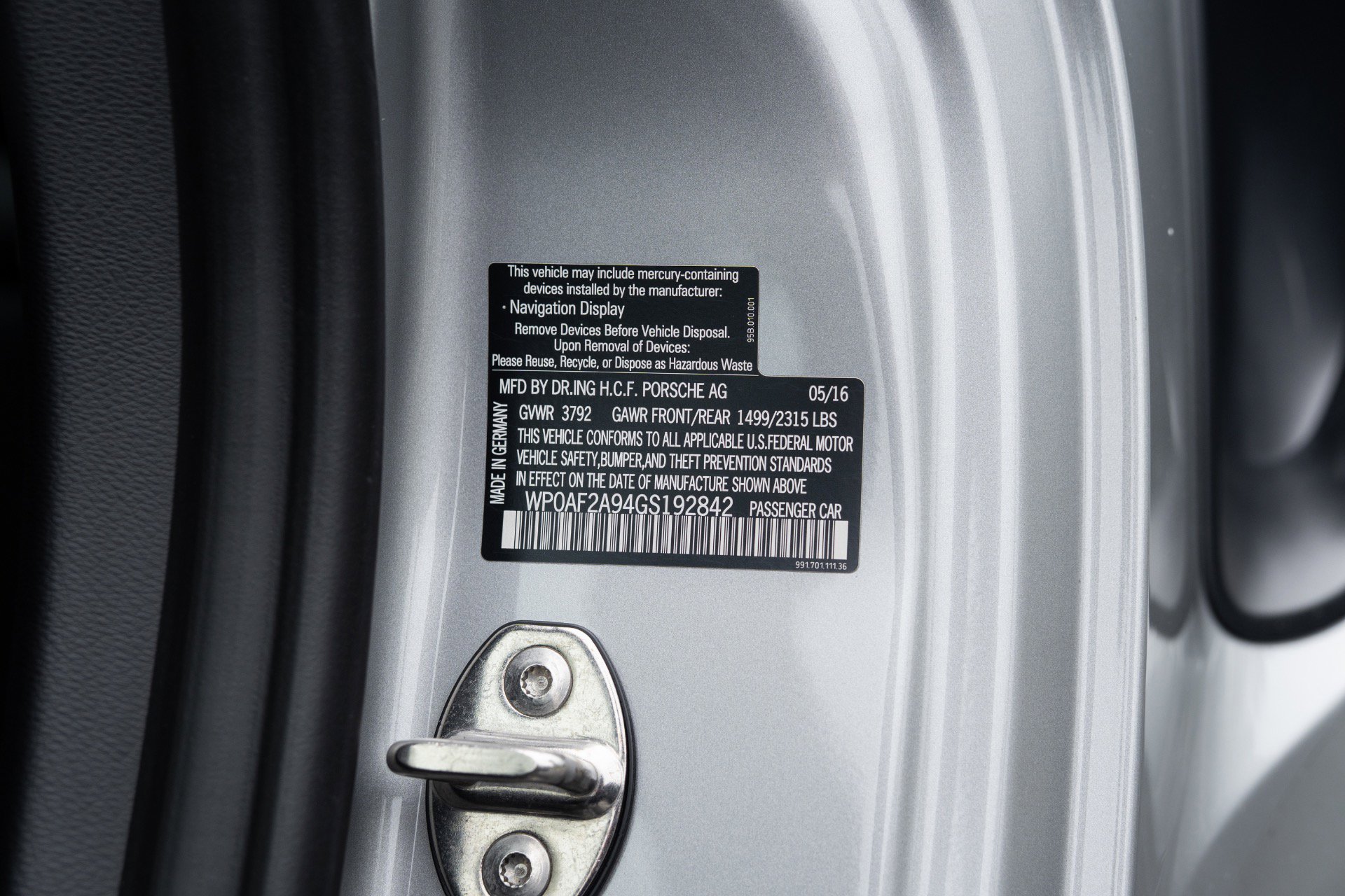 Used 2016 Porsche 911 GT3 RS RWD image 70