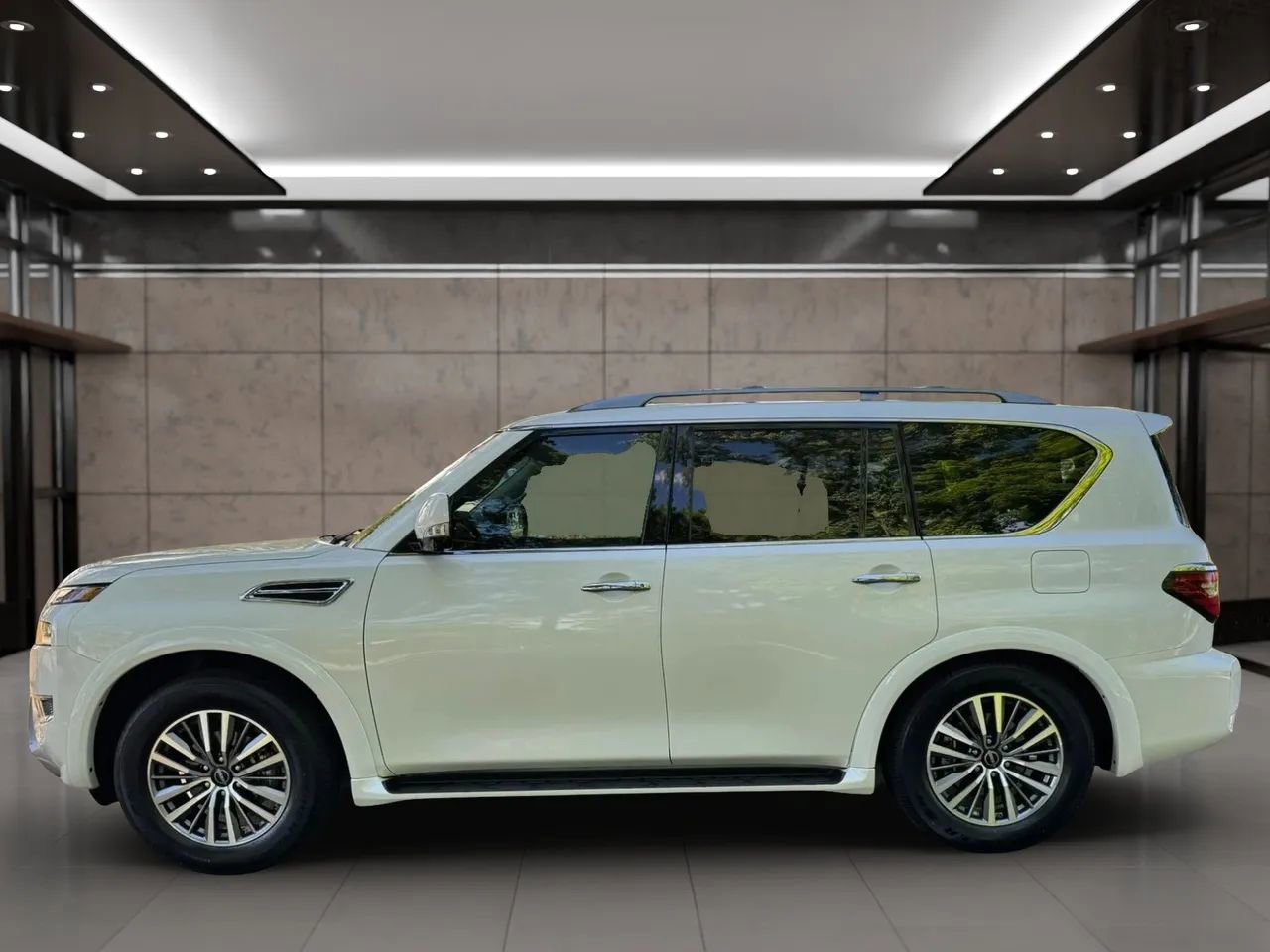 Used 2023 Nissan Armada SL w/ Captain's Chairs Package RWD image 3
