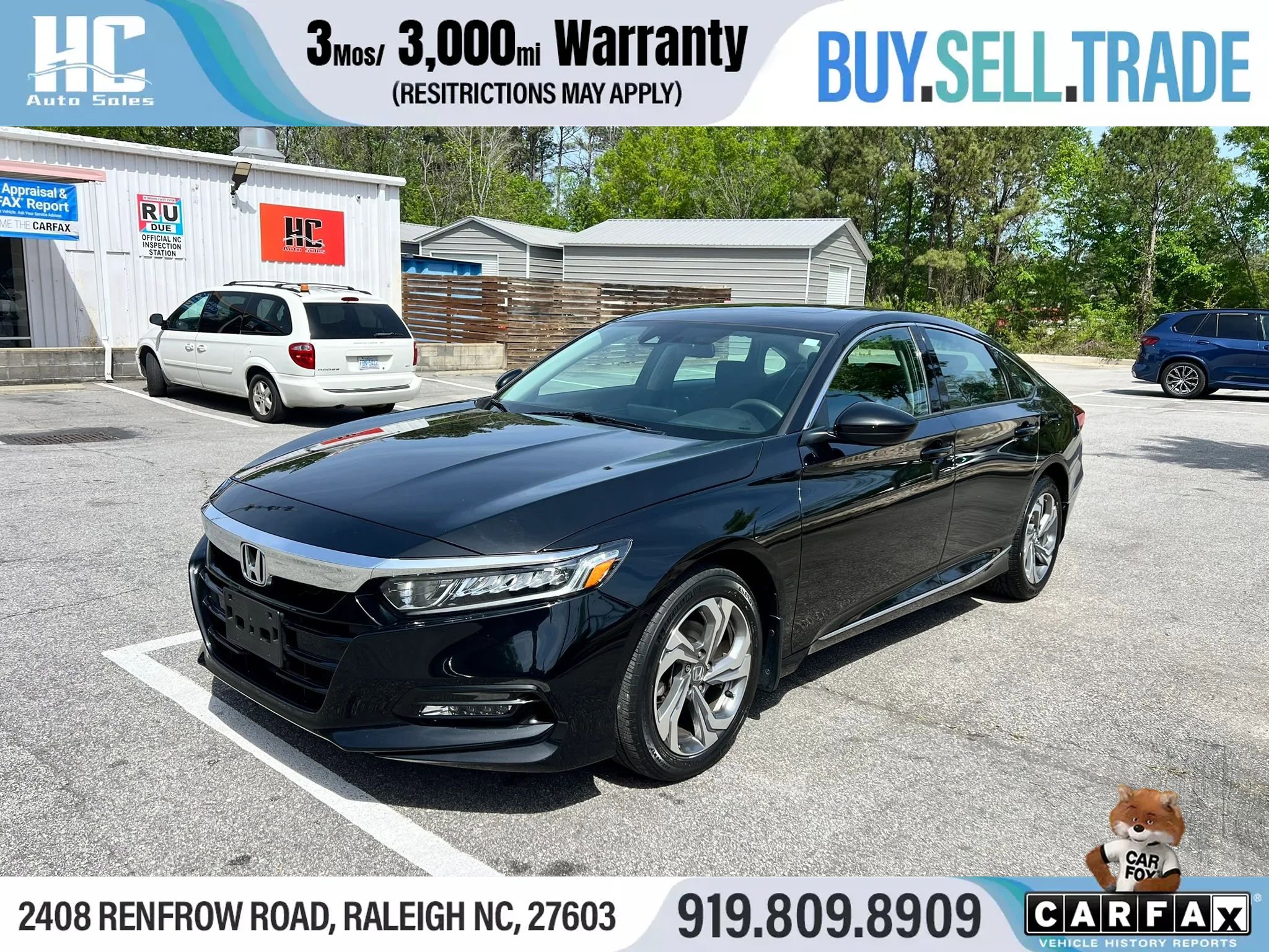Used 2018 Honda Accord EX