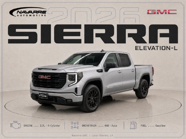 New 2026 GMC Sierra 1500 Elevation AWD/4WD image 1