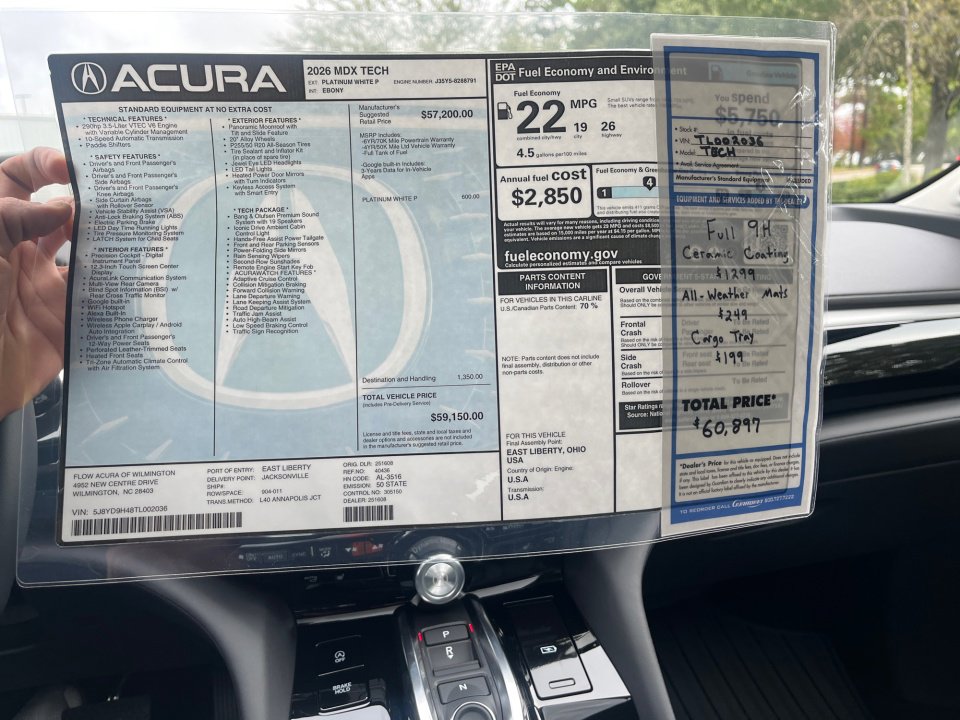 New 2026 Acura MDX w/ Technology Package image 33