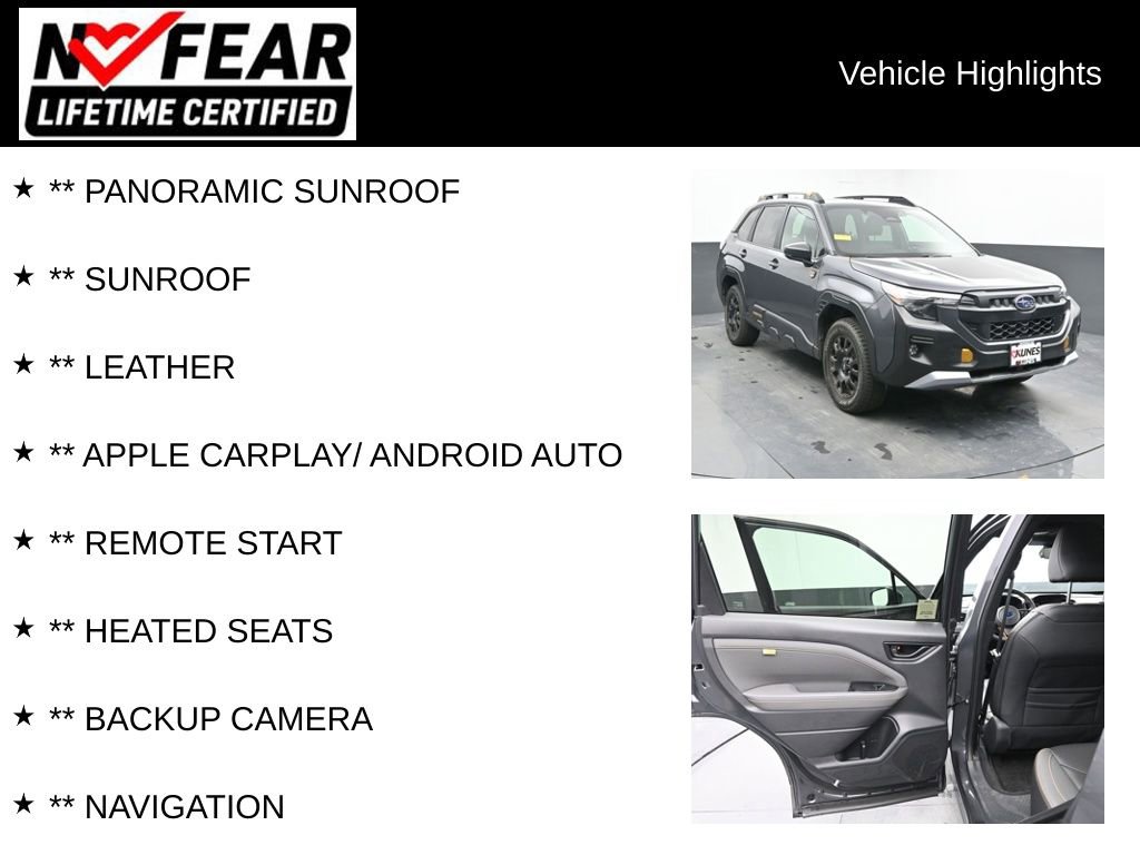 Used 2026 Subaru Forester Wilderness w/ Wilderness Package AWD/4WD video 2