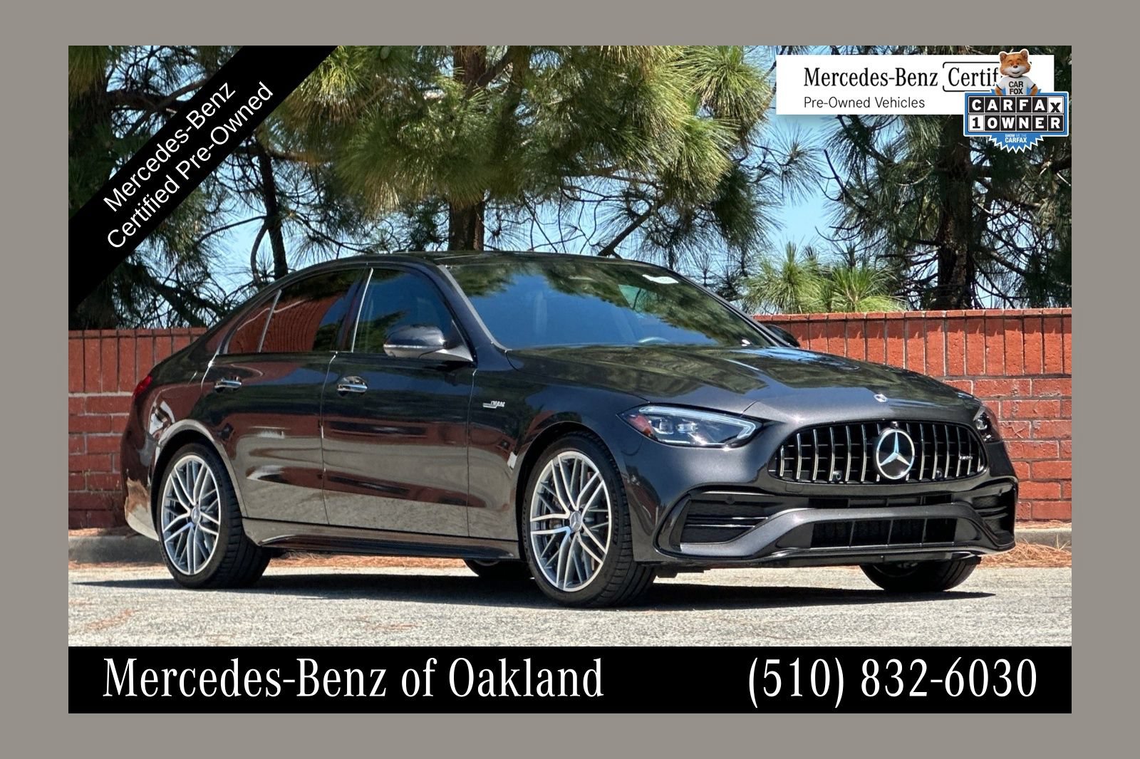 Certified 2023 Mercedes-Benz C 43 AMG 4MATIC Sedan