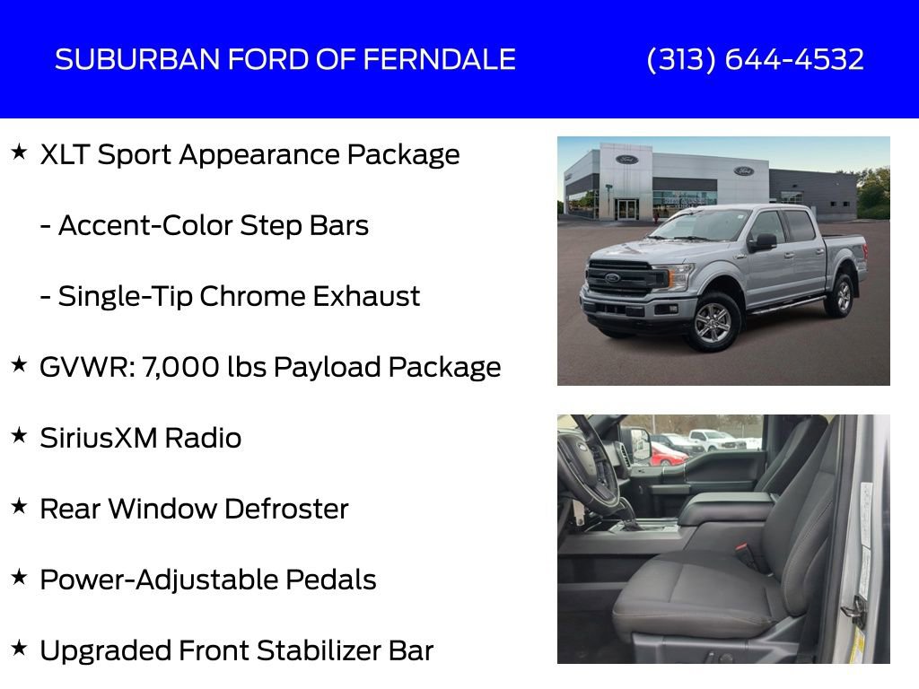 Used 2020 Ford F150 XLT w/ Equipment Group 302A Luxury image 17