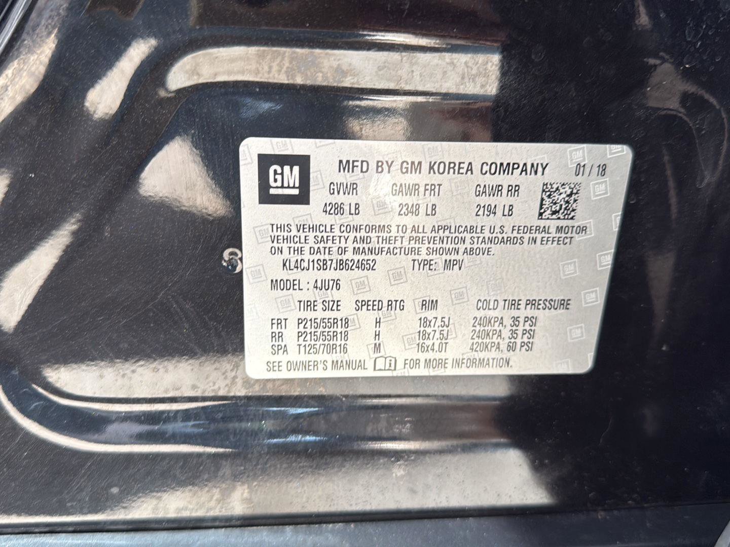 Used 2018 Buick Encore Sport Touring w/ Safety Package FWD image 41