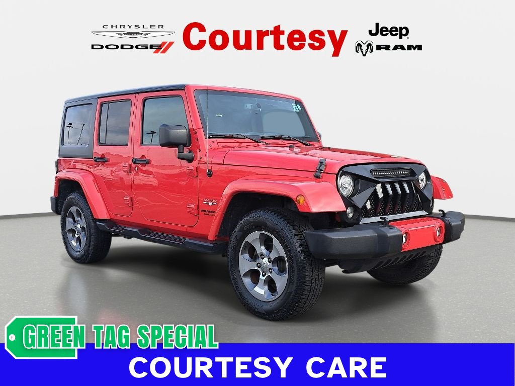 Used 2017 Jeep Wrangler Unlimited Sahara